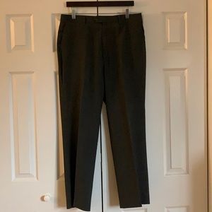 🌳[Haggar] Wool Blend Charcoal Grey Pants